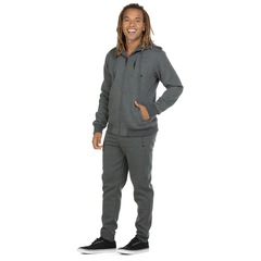 Jaqueta Masculina Oxer com Capuz e Bolso de Zíper Mark Bs - Foto 4