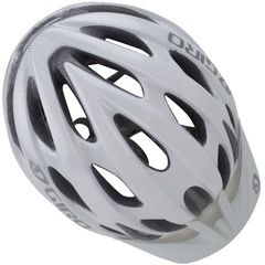 Capacete de Ciclismo Feminino Adulto Giro Verona Branco e Prata 50-57 cm - Foto 4