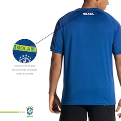 Camiseta do Brasil CBF Torcedor - Masculina - Foto 4