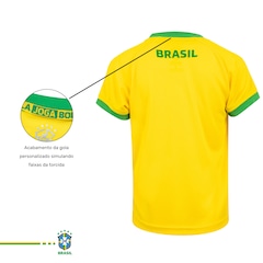 Camiseta do Brasil CBF Torcedor - Infantil - Foto 3