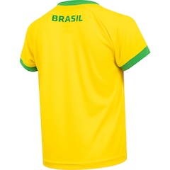 Camiseta do Brasil CBF Torcedor - Infantil - Foto 5