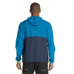 Jaqueta Corta-Vento Masculina ASICS com Capuz á Prova d'água - Foto 3