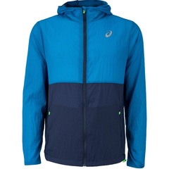 Jaqueta Corta-Vento Masculina ASICS com Capuz á Prova d'água - Foto 7