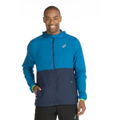 Jaqueta Corta-Vento Masculina ASICS com Capuz á Prova d'água - Foto 2