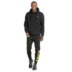 Jaqueta ASICS com Capuz Masculina Manga Raglan Lettering - Foto 4