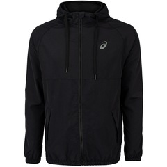 Jaqueta ASICS com Capuz Masculina Manga Raglan Lettering - Foto 5