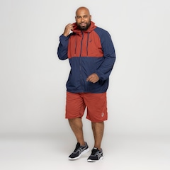 Jaqueta ASICS com Capuz Masculina Manga Raglan Lettering - Foto 9