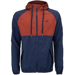 Jaqueta ASICS com Capuz Masculina Manga Raglan Lettering - Foto 14