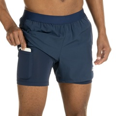 Bermuda Masculina ASICS 5" com Short Interno e Bolsos - Foto 7