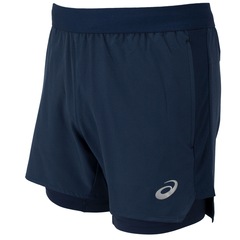 Bermuda Masculina ASICS 5" com Short Interno e Bolsos - Foto 9