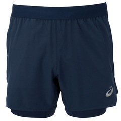 Bermuda Masculina ASICS 5" com Short Interno e Bolsos - Foto 11