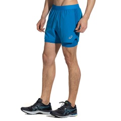 Bermuda Masculina ASICS 5" com Short Interno e Bolsos - Foto 5