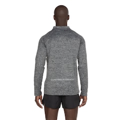 Camiseta ASICS Manga Longa Meio Zíper - Masculina - Foto 3