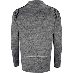 Camiseta ASICS Manga Longa Meio Zíper - Masculina - Foto 9