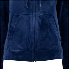 Jaqueta de Plush Feminina Oxer com Capuz e Bolso - Foto 7