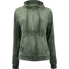Jaqueta de Plush Feminina Oxer com Capuz e Bolso - Foto 12