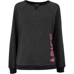 Blusa de Malha em Fleece ASICS Alongado - Feminina - Foto 7