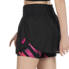 Short Saia ASICS Feminino Estampa Candy - Foto 5