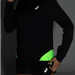 Jaqueta ASICS com Capuz Feminina Running Impermeável Sound - Foto 7