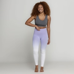 Calça Legging Feminina Oxer Yoga Sem Costura com Baixa Compressão Cós Baixo - Foto 7