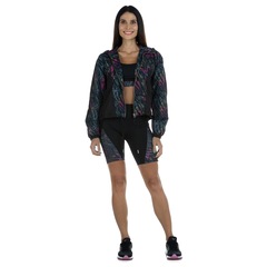 Jaqueta Oxer com Capuz Recortes Estampa Texturize - Feminina - Foto 4