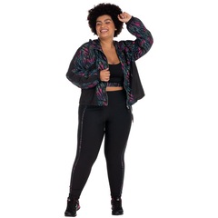 Jaqueta Oxer com Capuz Recortes Estampa Texturize - Feminina - Foto 6