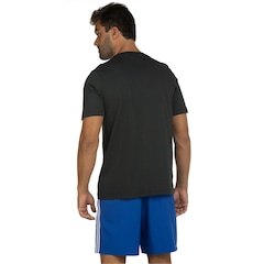 Camisa adidas Manga Curta Essentials Logo Pequeno - Masculina - Foto 3