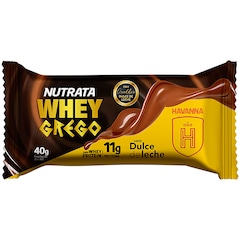 Barra de Proteína Nutrata Grego Bar Havanna Doce de Leite 40g - Foto 1