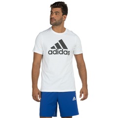 Camiseta adidas Manga Curta Logo - Masculina - Foto 2