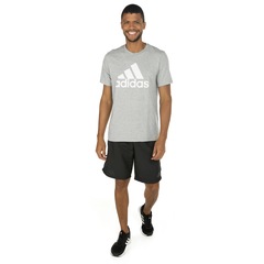 Camiseta adidas Manga Curta Logo - Masculina - Foto 4