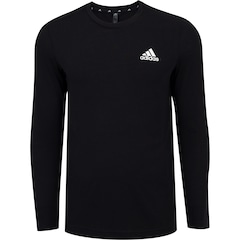 Camiseta Manga Longa adidas D2M Feelready - Masculina - Foto 5