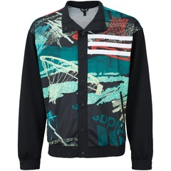 Jaqueta adidas Basketball Estampada - Masculina - Foto 1