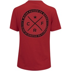Camiseta do Flamengo adidas Manga Curta Grafica DNA - Feminina - Foto 2