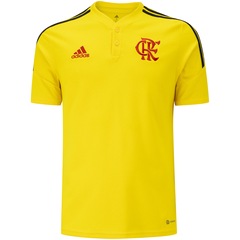 Camisa de Treino Polo do Flamengo Masculina adidas Atletas - Foto 1