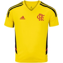 Camisa de Treino do Flamengo adidas Atletas - Infantil - Foto 1
