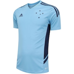 Camisa de Treino Cruzeiro adidas Atletas - Masculina - Foto 3