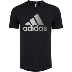 Camiseta adidas Manga Curta D2M Logo - Masculina - Foto 5