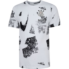 Camiseta do Corinthians Manga Curta Nike Travel Te - Masculina - Foto 1