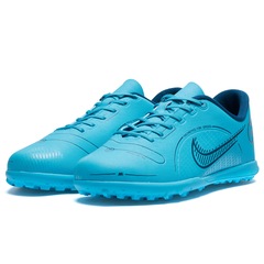 Chuteira Society Infantil Nike Vapor 14 Club TF - Foto 2