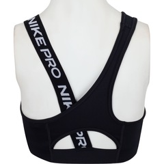 Top Fitness Nike Dri-Fit Swoosh Asymmetric BRA - Adulto - Foto 2