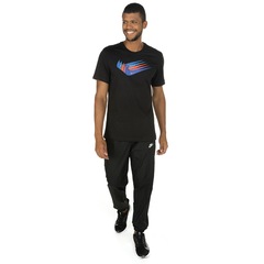 Camiseta Nike Manga Curta NSW 12 MO Swoosh - Masculina - Foto 4