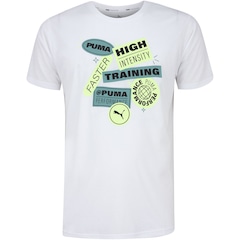 Camiseta Puma Manga Curta Perf Graphic Playful Illustrated Ss - Masculina - Foto 5
