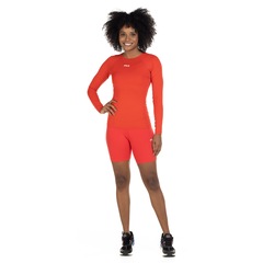 Camiseta Fila Manga Longa Compress Skin com Proteção Solar UV - Feminina - Foto 4