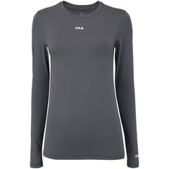 Camiseta Fila Manga Longa Proteção Solar Sun Protect Breezy - Feminina - Foto 4