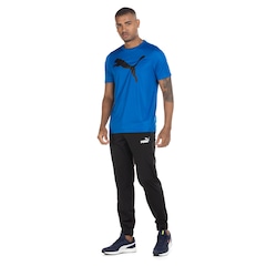 Camiseta Puma Manga Curta Active Big Logo - Masculina - Foto 4