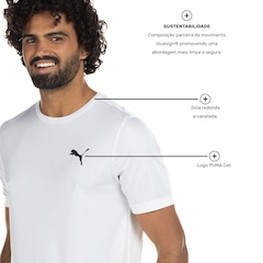 Camiseta Puma Manga Curta Active Small Logo - Masculina - Foto 3