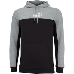 Blusa de Moletom Puma Masculina com Capuz Essentials Block Fl - Foto 5
