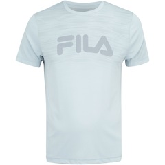 Camiseta Fila Manga Curta Basic Run Print - Masculina - Foto 5