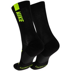 Kit Meia Cano Médio Nike Multiplier Corrida 2 Pares Adulto - Foto 5