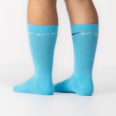 Kit de Meias Nike Everyday Plus Cush Crew - 3 Pares - 39 a 43 - Foto 4